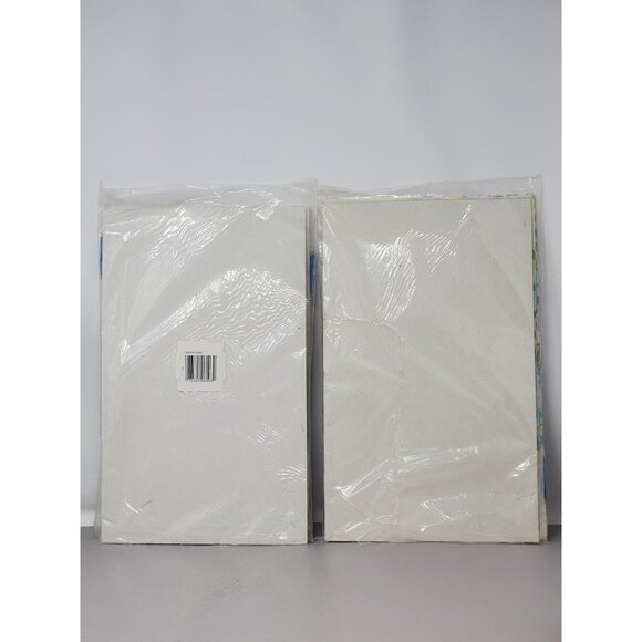 Reed Tablecover Set Of 2: Solid White 52" X 88"‎ & Floral Pattern 52" X 104" NOS - Picture 2 of 5